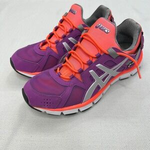 Asics Gel Synthesis Sneakers Womens 8.5 Training Running Shoes Purple Orange